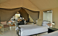 Family Tent with Lounge area and 2nd Bedroom
