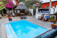Pool and braai area