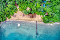 Bird eye view of Mbali Mbali Mahale Lodge 