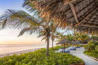 Wide beachfront