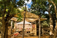 Front of chalet