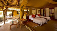 Luxury Tented Family Safari Tent - Twin