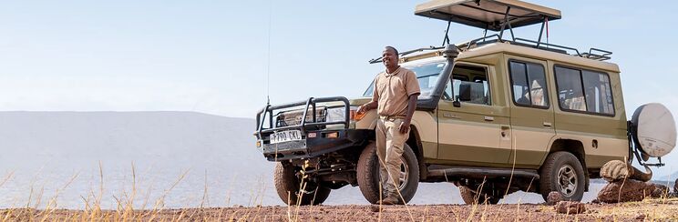 Safari tour operator team photo