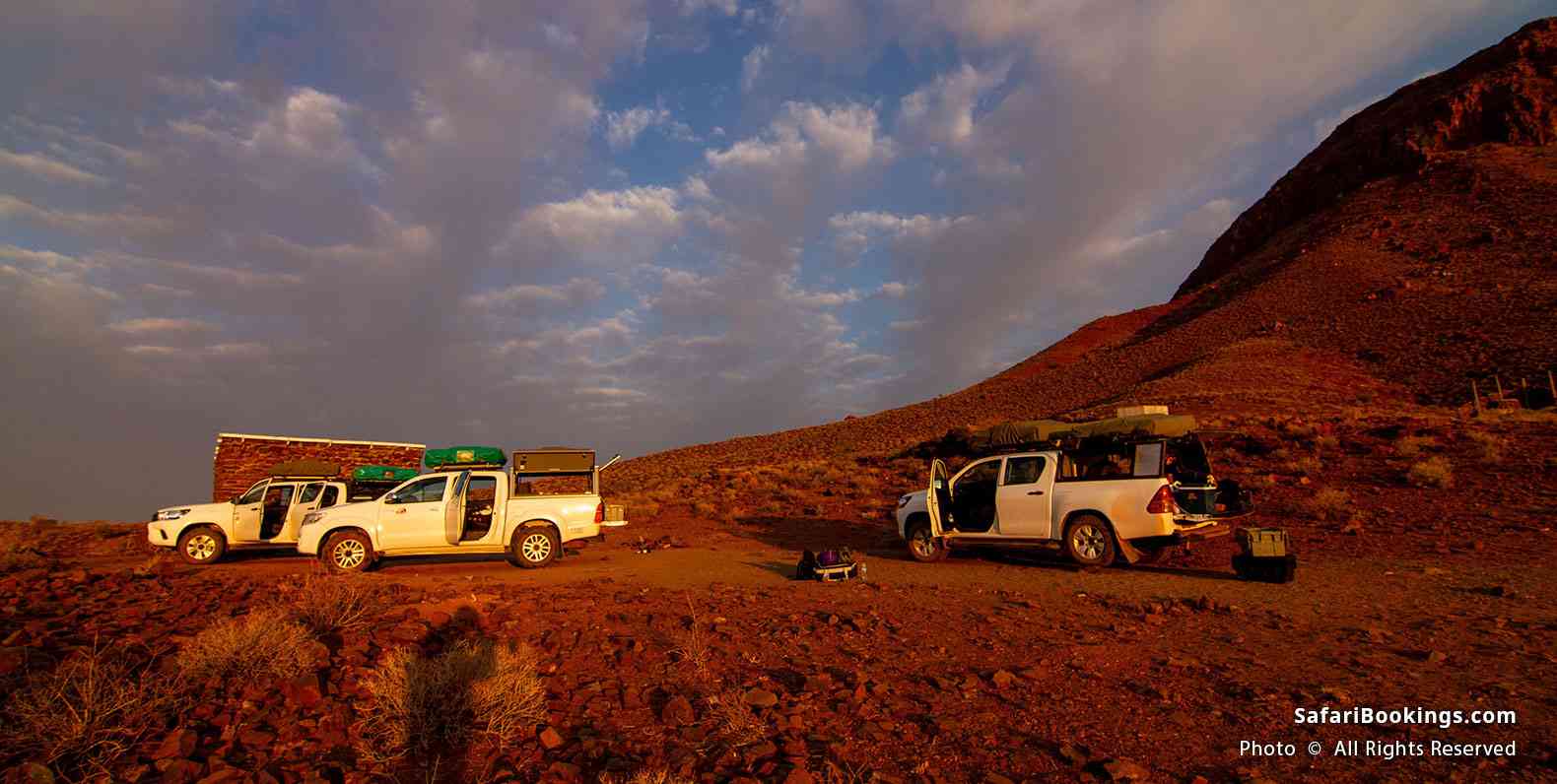 Camping at Brukkaros mountain