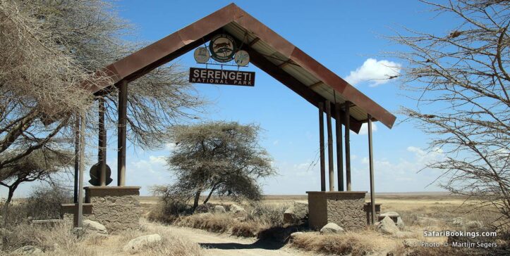 Entry to Serengeti National Park