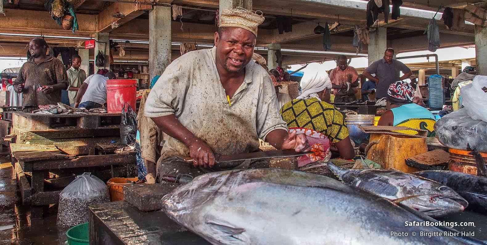 Kivukoni Fish Market