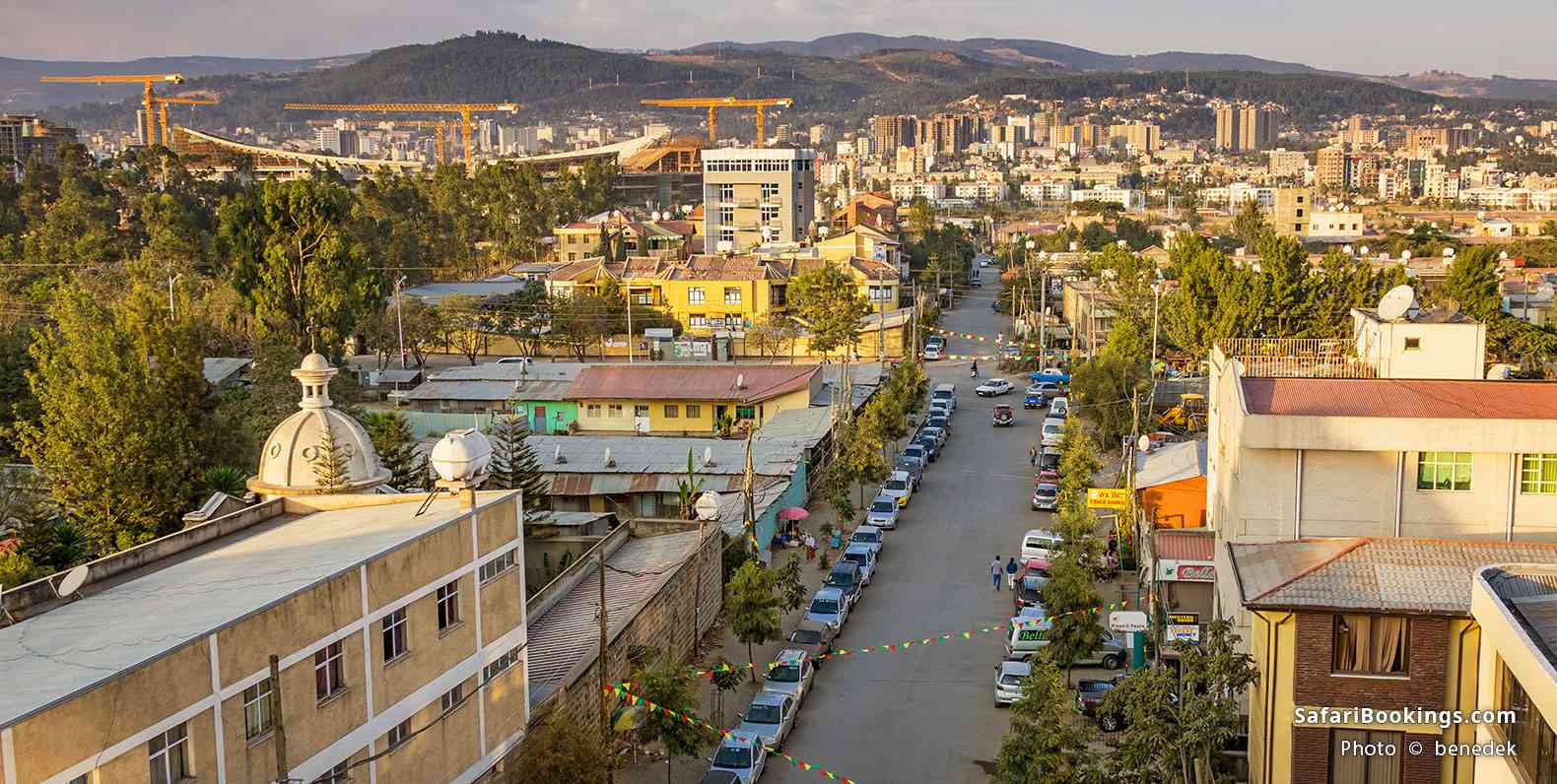 Residential district in Addis Ababa