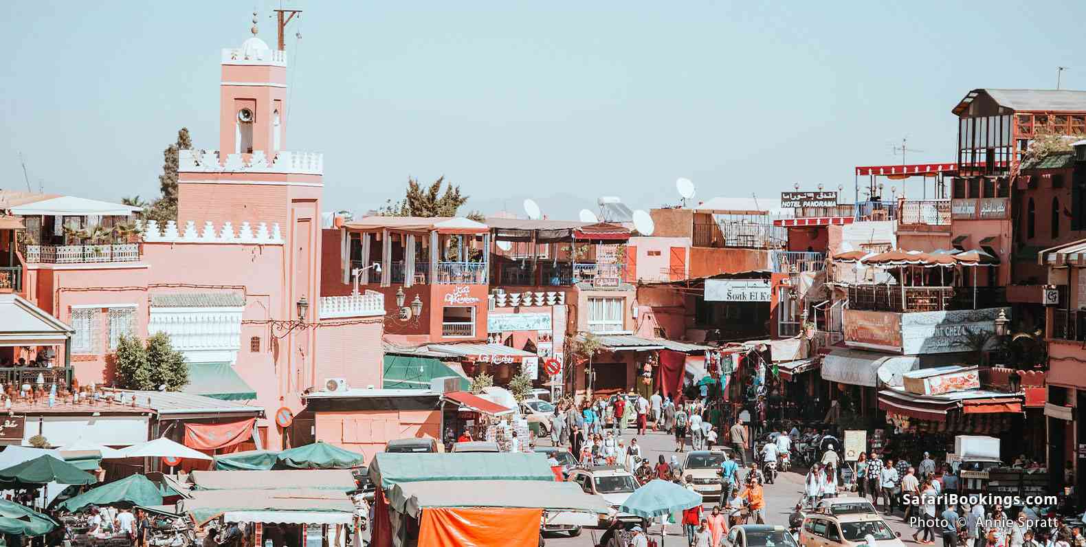 The souks of Marrakech