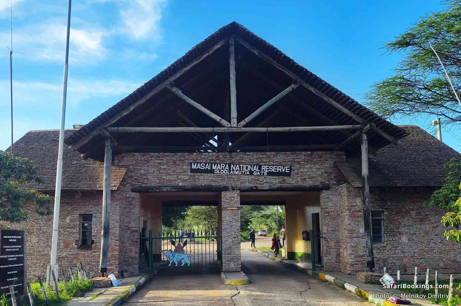 Masai Mara National Reserve main gate