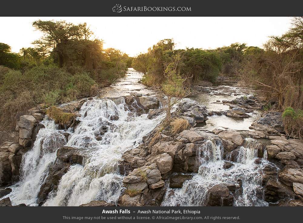 Awash Falls in Awash National Park, Ethiopia