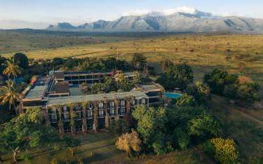 Exterior of the Taita Hills Safari Resort & Spa