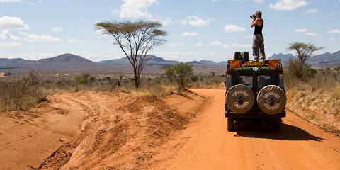 3-Day Amboseli and Tsavo East Safari from Coast