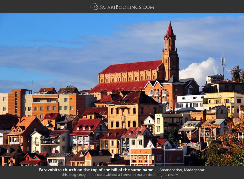 Faravohitra church in  Antananarivo, Madagascar's capital in Antananarivo, Madagascar