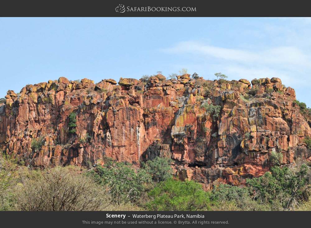 Scenery in Waterberg Plateau Park, Namibia