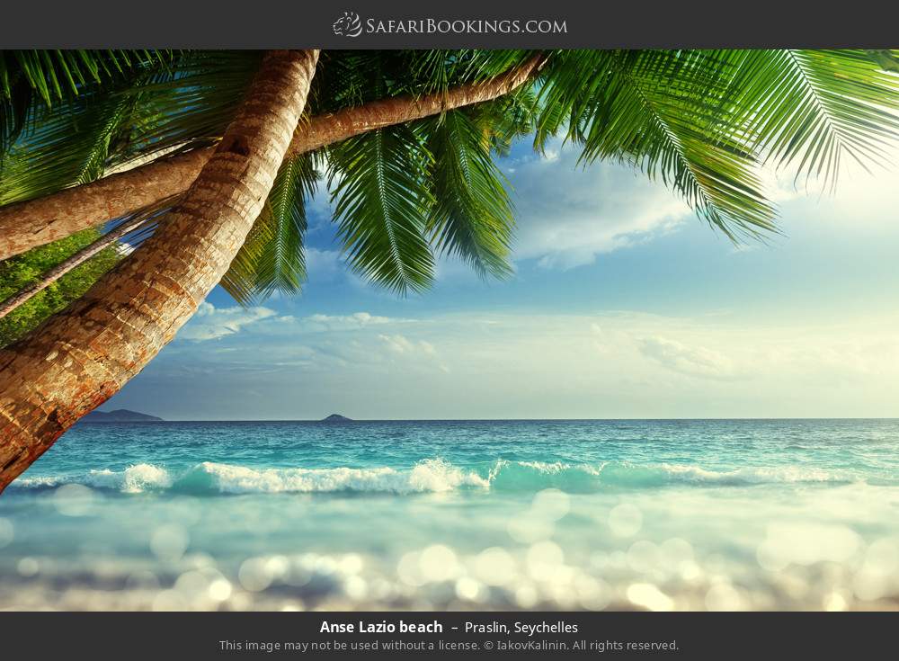 Anse Lazio beach in Praslin, Seychelles