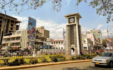 The  clock tower