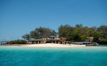Beach at Changuu Island