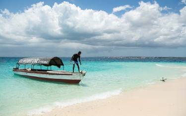 Thumbnail of Lunch stop at Nakupenda Beach