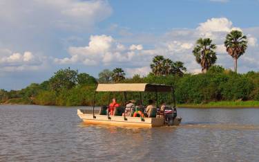 Boat safari