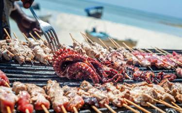 Seafood barbecue