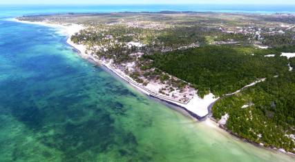 Long sandy beach
