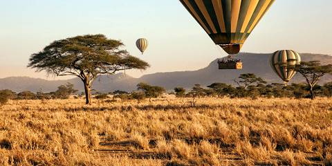 5-Day Enjoy Tanzania Private Safari with Balloon Ride