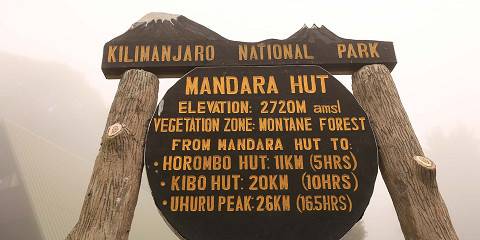 Kilimanjaro Hiking via Marangu Route