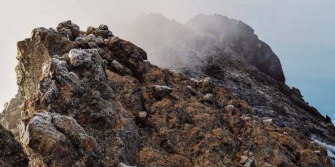 Hiking Mount Meru to the Summit