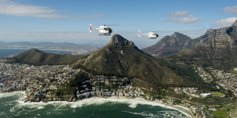 ½-Day 25Min Helicopter Cape Town Oceans Scenic Flight