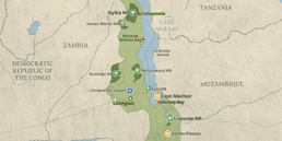 Map of Malawi