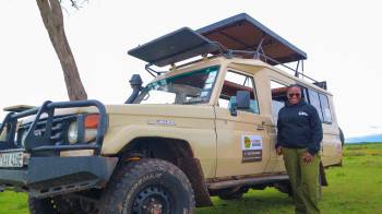 Our senior tour consultant Esther at Maasai Mara