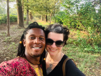Lukiano and Dorit Mkuta. 