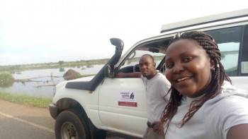 Our team on safari to Murchison falls N.Park